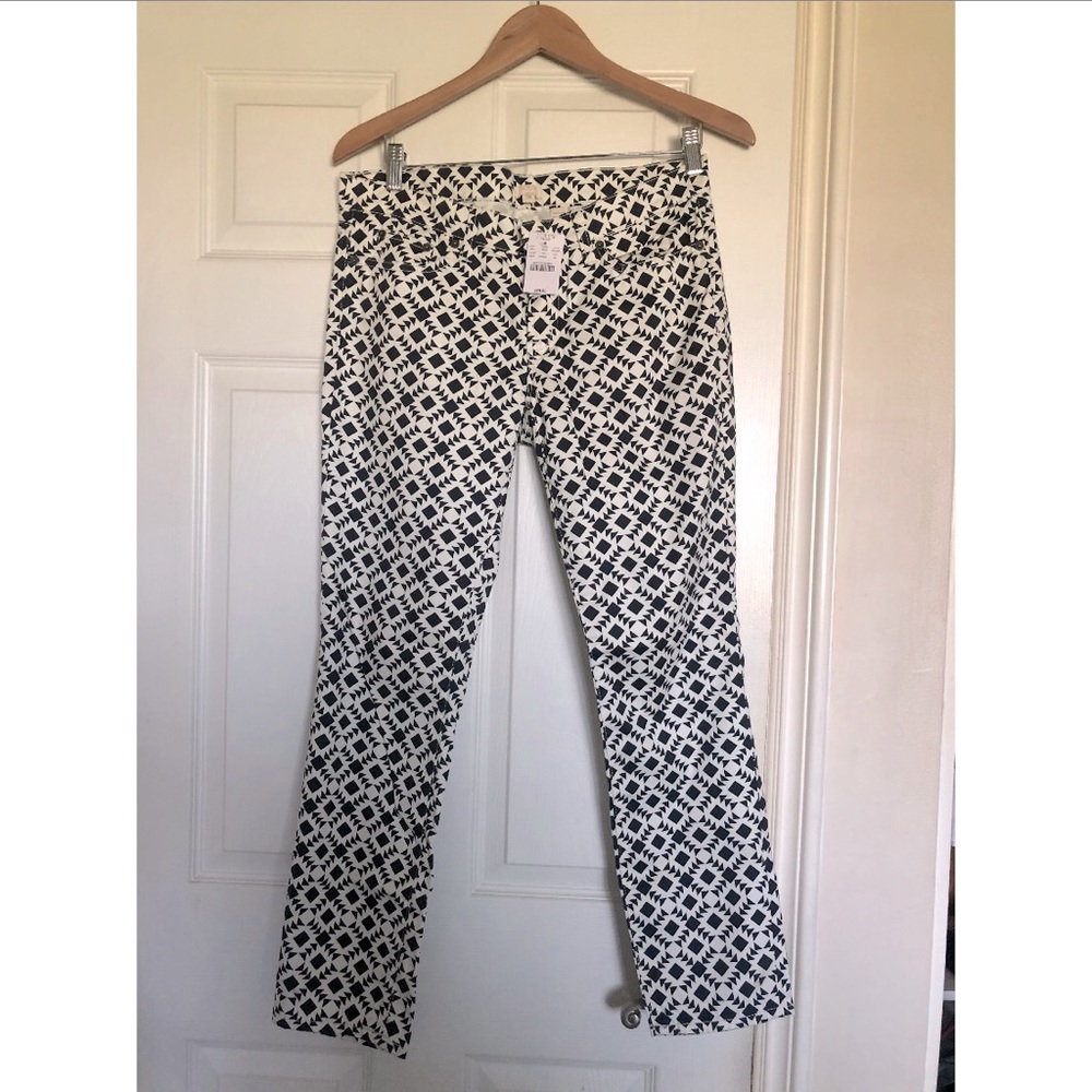J. Crew Factory printed pants